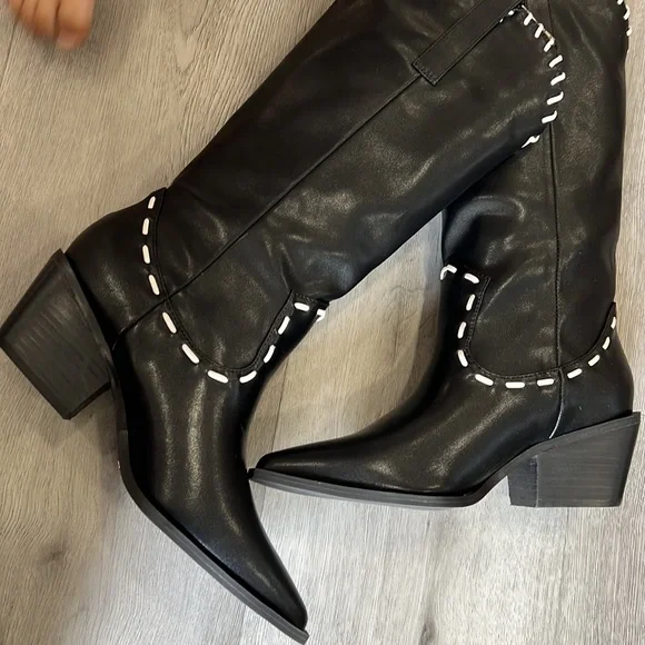 Billini Yanet Black Boots tall - Picture 6 of 11